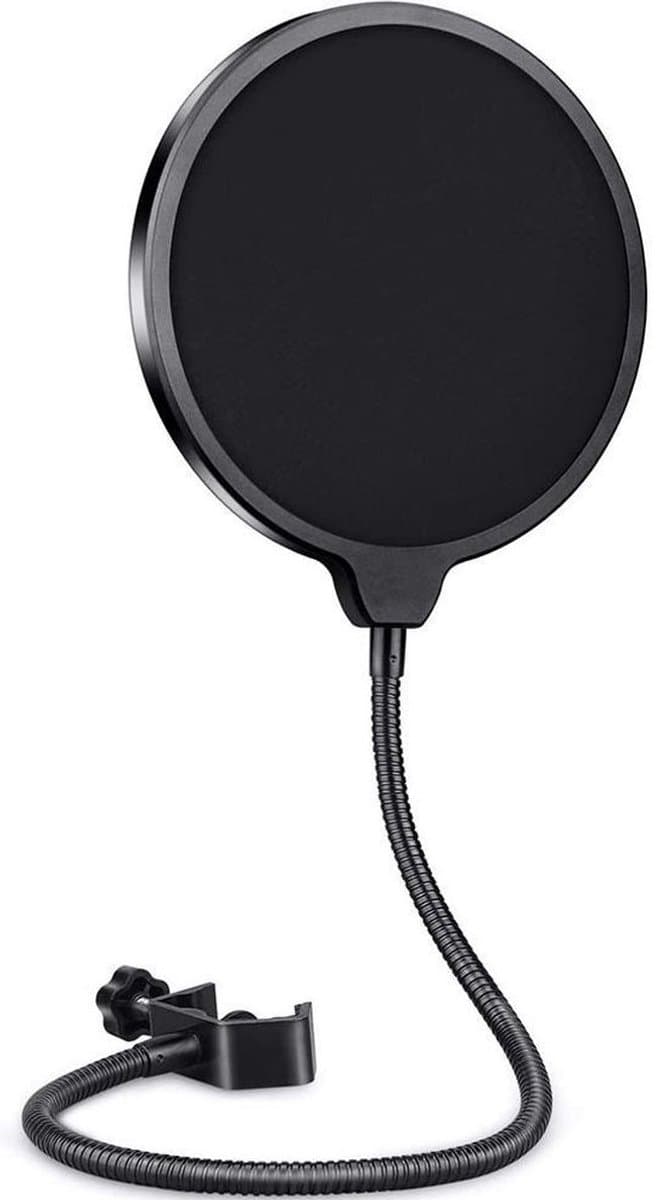 Pop Filter voor studio microfoons - Plopkap popfilter Dubbellaags — afbeelding 1