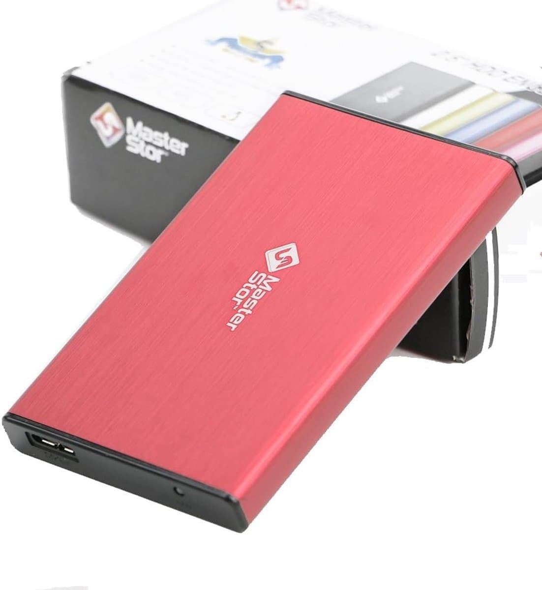 Externe Harde Schijf - Portable Schijf - Bestanden Opslaan - Super-Speed USB 3.0 - 160 GB - Rood — afbeelding 1