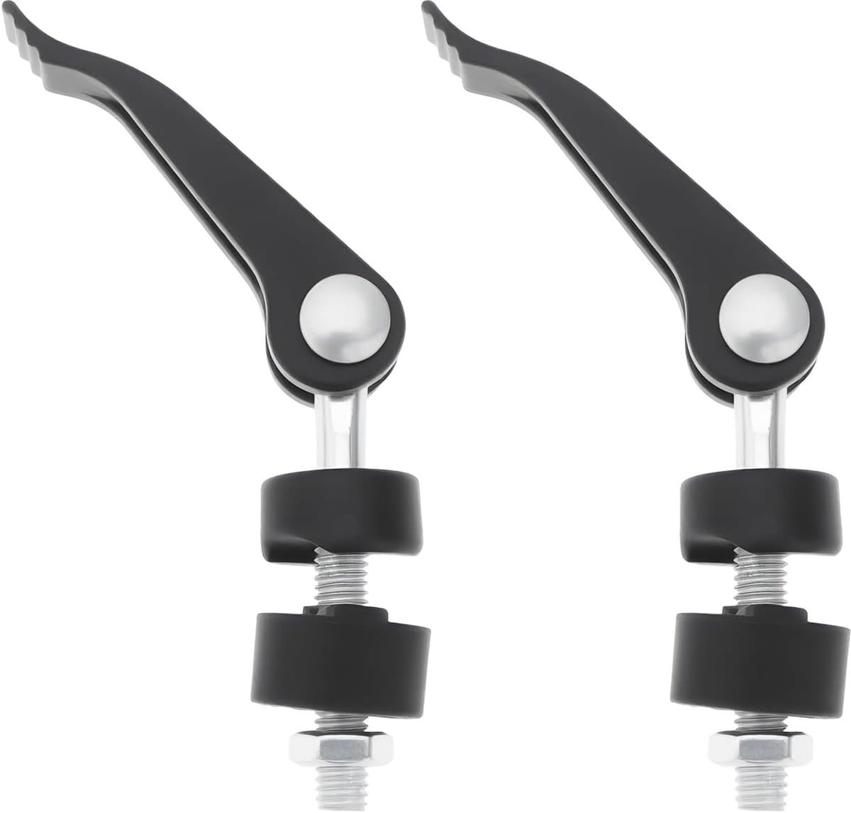 Dailygoods- Handvat Moeren 6mm - 2 Stuks - Roestvrij Staal - Grasmaaier - Vervangende Bouten - Perfecte Pasvorm 55x56mm — afbeelding 1