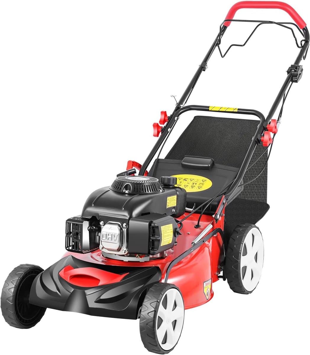 Solidchoice - Benzine Grasmaaier met 51 cm Snijbreedte — afbeelding 1