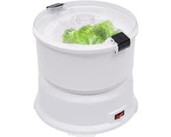Automatische Aardappelschilmachine - Elektrische Schiller - Snel Groenten Schillen - 2-in-1 Functie - 1 kg Capaciteit - Wit