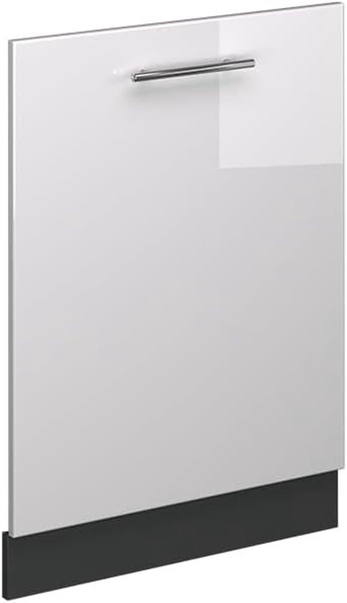 Vaatwasser Paneel Wit Hoogglans 60 cm voor Inbouw - Universele Machine Afdekplaat — afbeelding 1