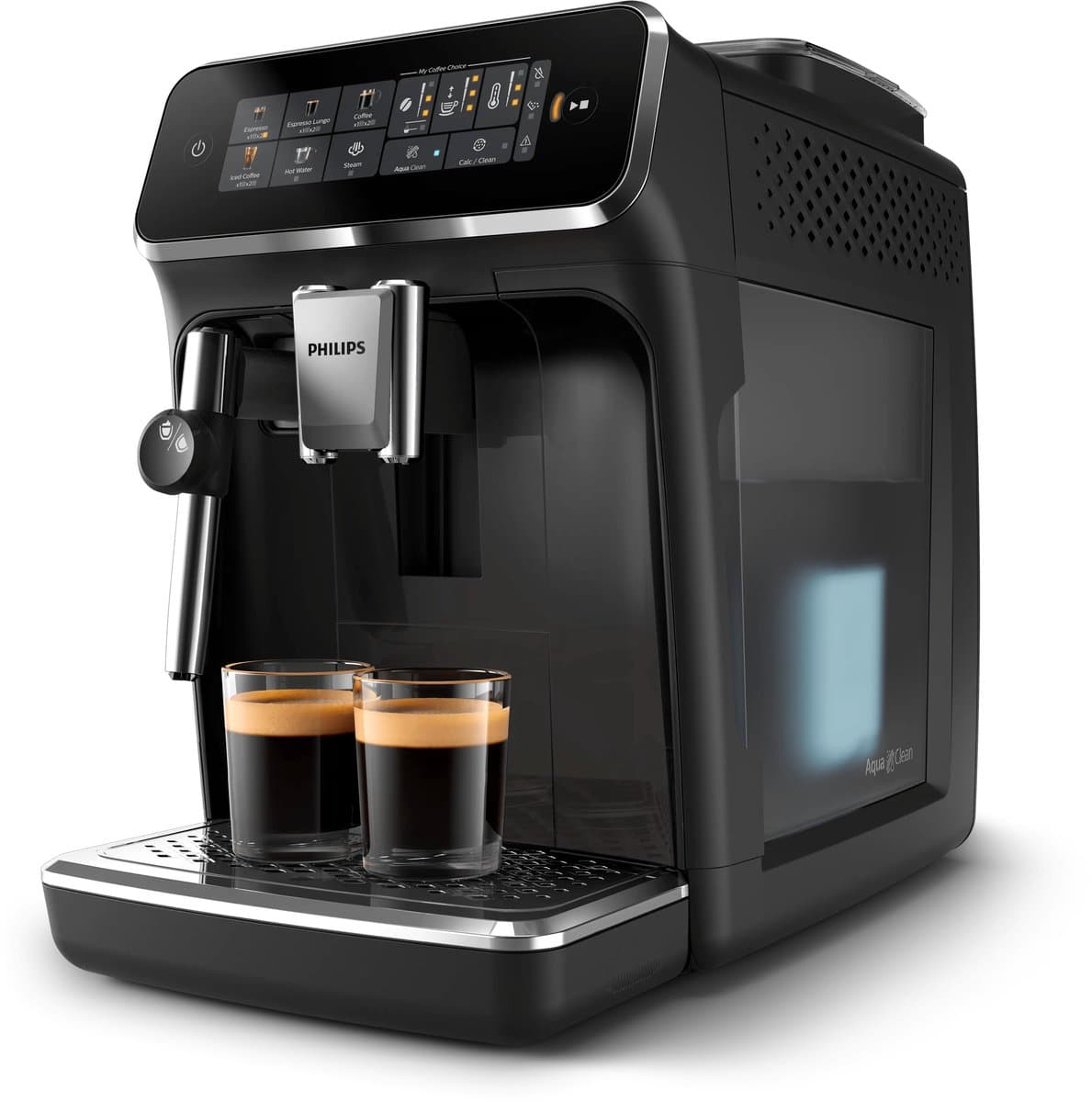 Philips 3300 Series EP3321/40 - Espressomachine - 4 Soorten Koffie + Heet Water - Zwart - + AquaClean Filter — afbeelding 1