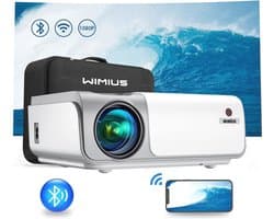 Full HD 1080P Beamer met 4K Ondersteuning en 5G WiFi
