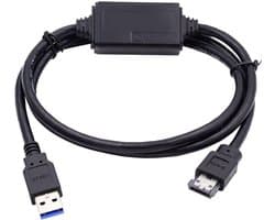 USB 3.0 naar eSATAp Adapter Kabel voor Harde Schijf SSD en ODD