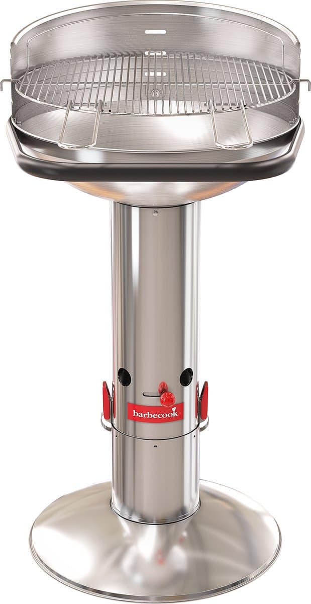 Barbecook Loewy 50 - Houtskool BBQ barbecue - Grilloppervlak 47.5cm - Incl. Windscherm, BBQ rooster en asopvangpot - RVS — afbeelding 1