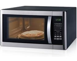 Grote magnetron met grill - 42 liter, 1100W en 1400W - 11 vermogensstanden en automatische menu's