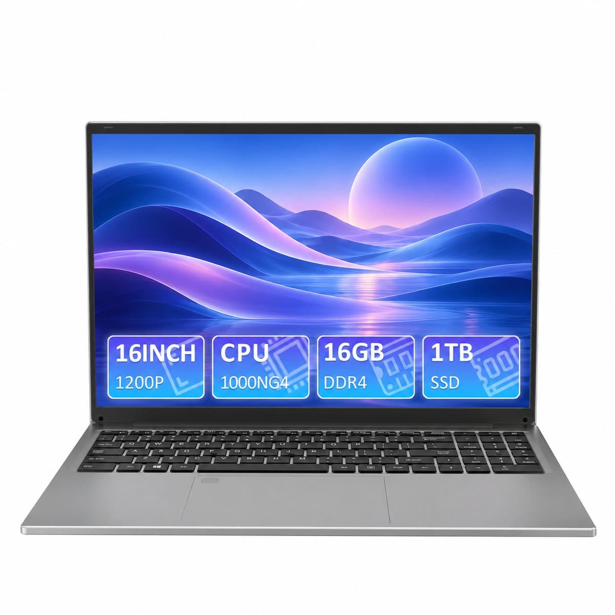 16 inch Laptop Intel Core i3-1000NG4 - 16GB RAM - 1TB SSD — afbeelding 1