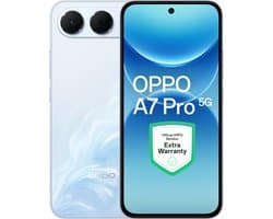 OPPO A7 Pro 5G 6 + 256GB Surfing Blue - Extra Garantie