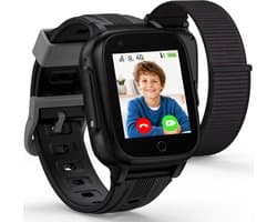 Ralio R5 GO - GPS horloge kind - 4G - Smartwatch Kinderen Met Simkaart - Video bellen& SOS-knop - GPS Tracker Kind - Schoolmodus - Waterdicht Kinderhorloge - Stappenteller, Geofencing -Cadeaus voor Jongens en Meisjes