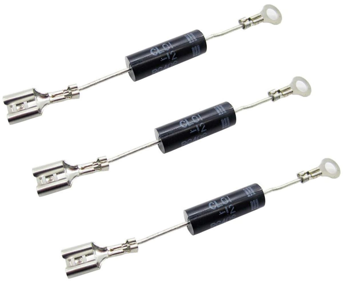 3 STKS Magnetron Hoogspanning Silicium Gelijkrichters Diodes 350mA 12kV — afbeelding 1