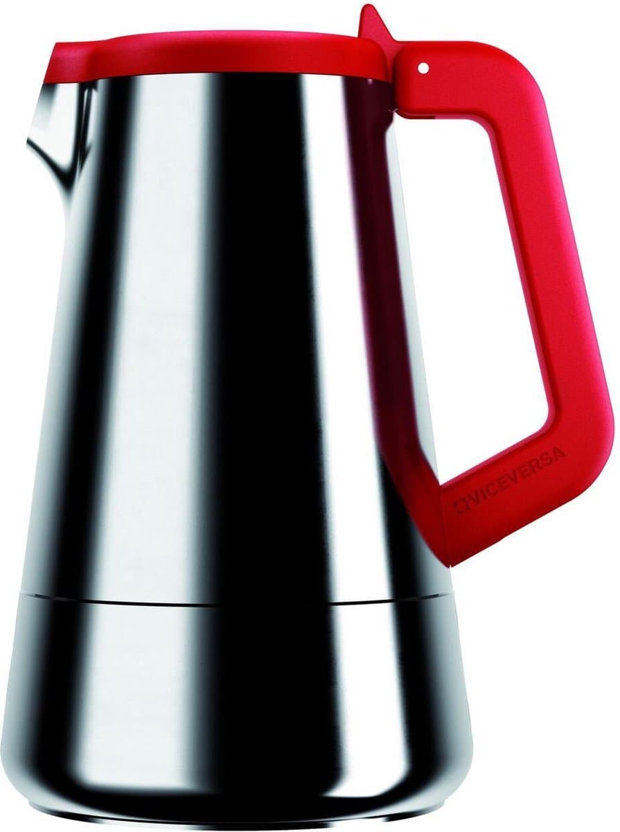 Vice Versa Caffeina Cafetière - 2 Kops - Rood — afbeelding 1