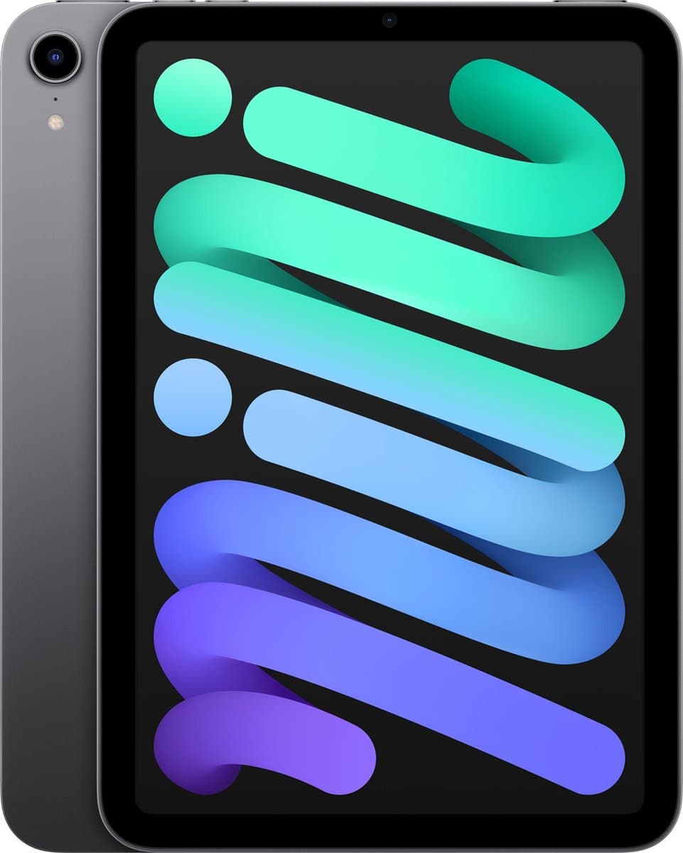 Apple iPad mini (2021) - 8.3 inch - WiFi - 256GB - Spacegrijs - 6e generatie — afbeelding 1