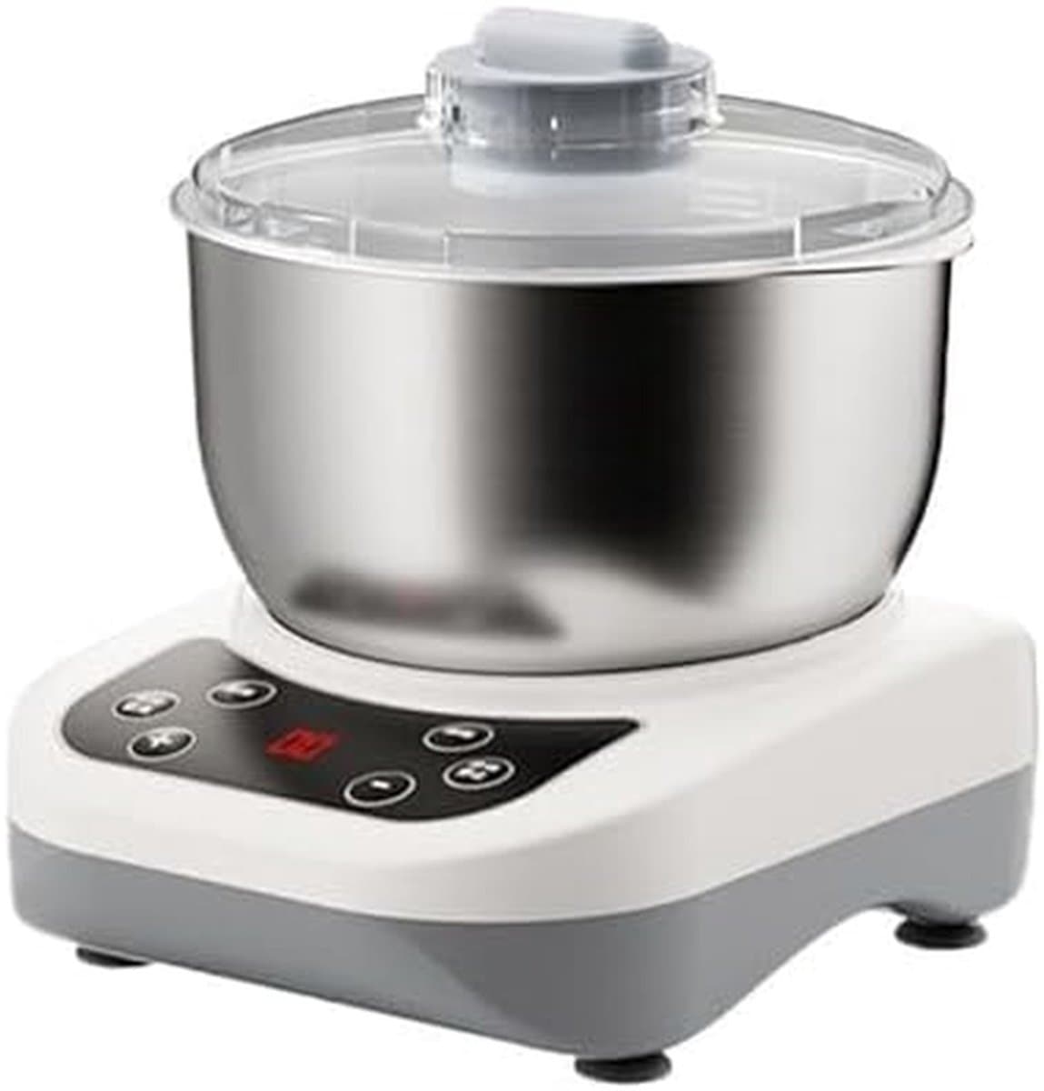 Deegkneedmachine - Keukenmixer - Bakken Thuis - Met Fermentatie - 9 Liter Kom - Zilver — afbeelding 1