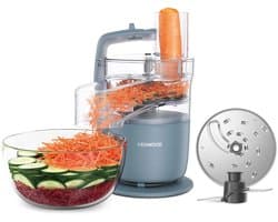 Keukenmachine 650W – Compacte Foodprocessor – Hakken, Snijden, Mengen en Raspen – Direct Serveren – Vaatwasserbestendig