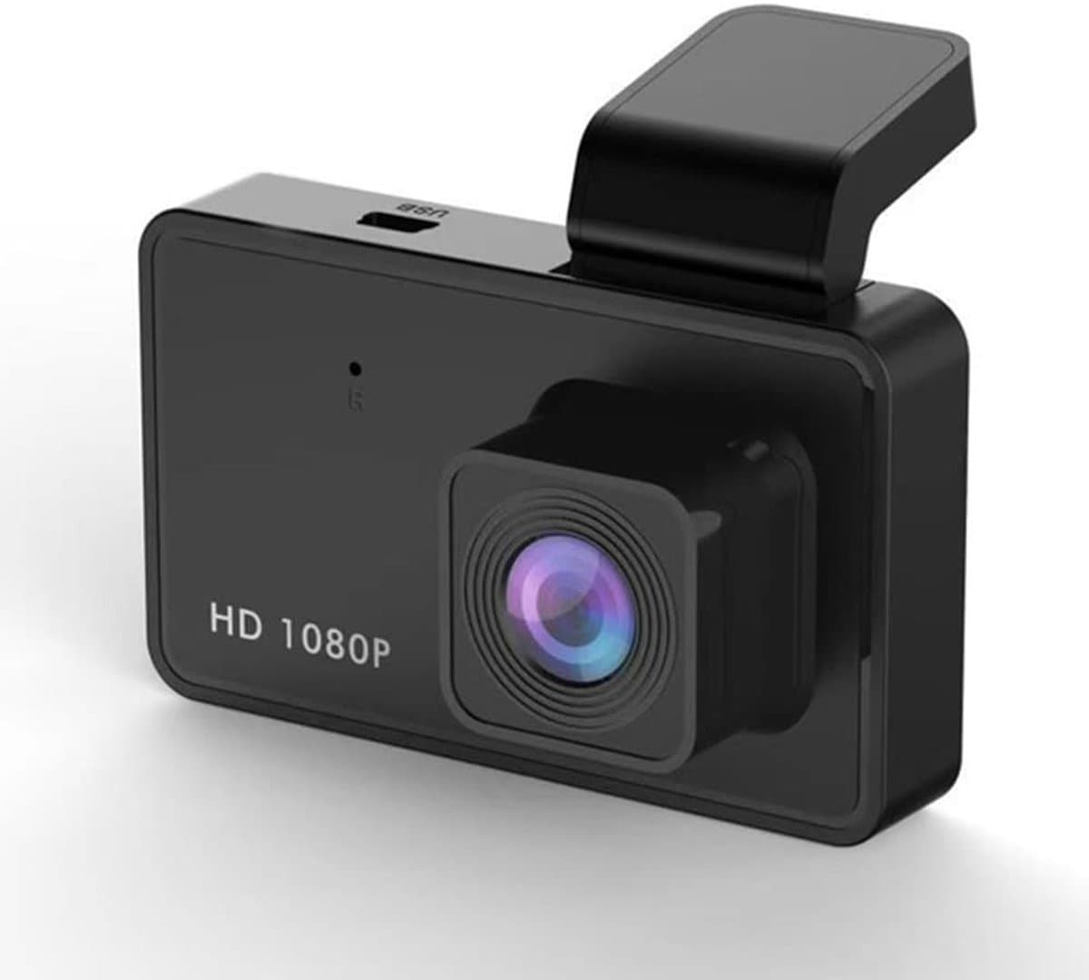 Auto Camera - Dashcam DVR - Wegincidenten Vastleggen - G-sensor Detectie - 1080P Full HD - Zwart — afbeelding 1