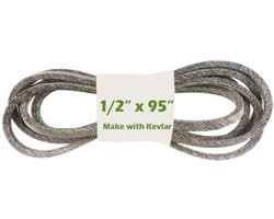 Grasmaaier Snijdeksel Riem 12,7mm x 2413,6mm - Kevlar - Duurzaam en Betrouwbaar - Geschikt voor Diverse Merken - ShopVlot