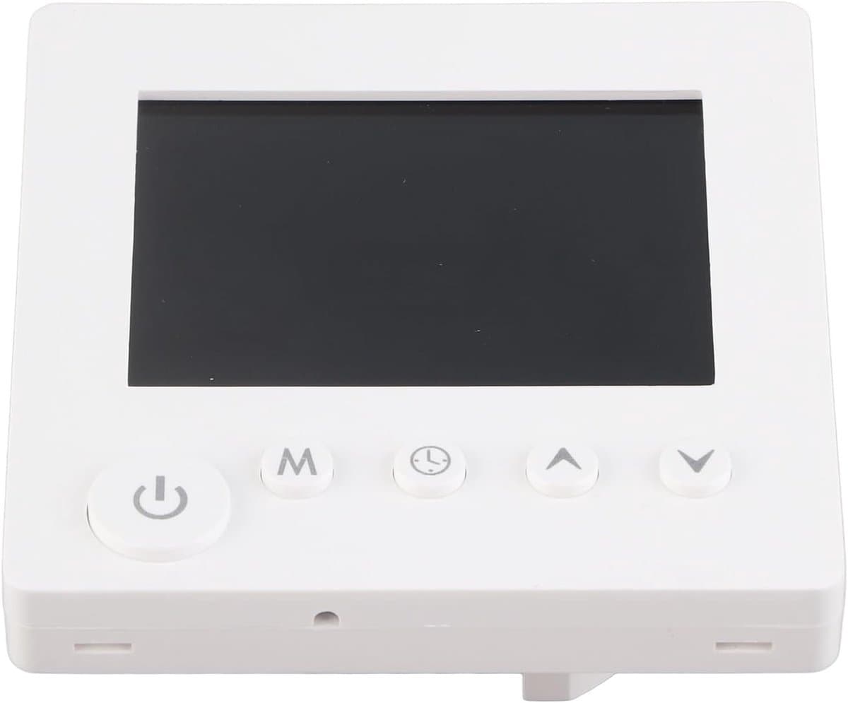 Slimme Thermostaat - Programmeerbare Regelaar - Comfort Instellen - App Bediening - 41x86x86 mm - Wit — afbeelding 1