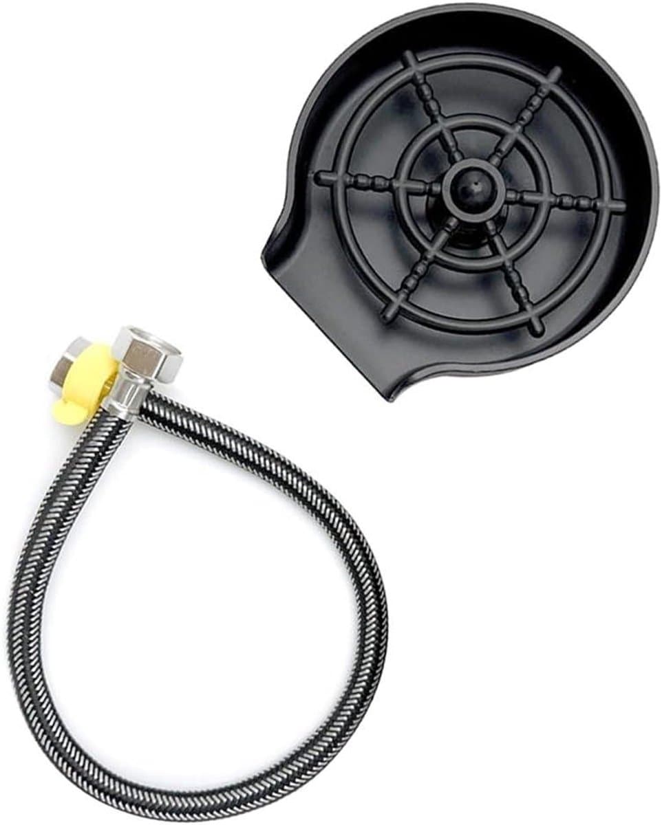 Bekerwasmachine - Glasspoeler Kraan - Snel Glazen Wassen - Automatische Reiniging - Aanrechtmodel - Zilver — afbeelding 1