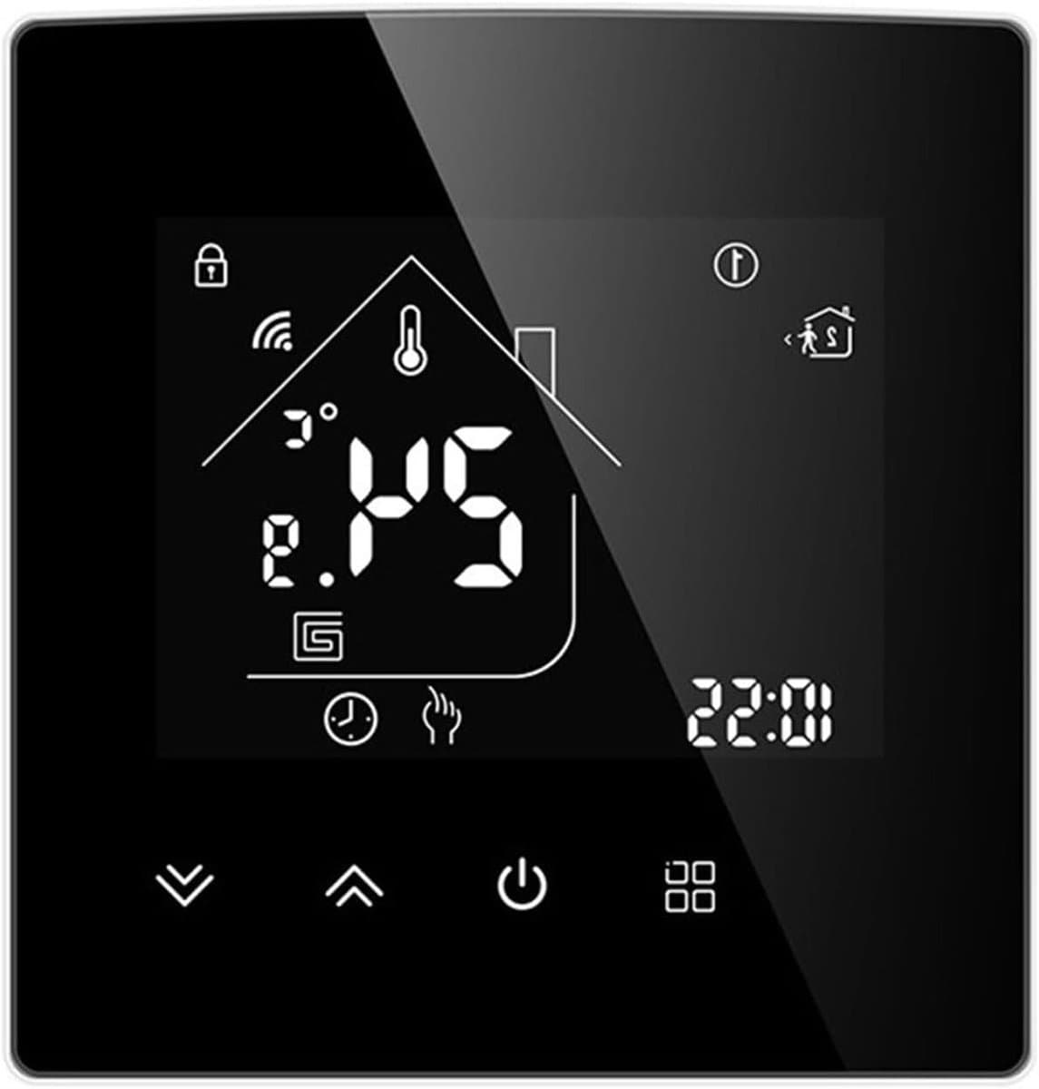 Slimme Thermostaat - App Bediening - Comfort Verhogend - Geheugenfunctie - 86x90x14 mm - Wit — afbeelding 1