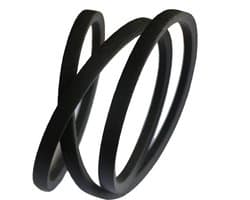 Grasmaaier Riem - Dek Riem - Gazon Onderhoud - Directe Vervanging - 1/2" x 114" - Zwart