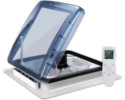 Vhr - Dak Ventilator - Camper en Caravan - 12V - Openingshoek 60° - 35dB - IP68 Waterdicht - 40X40cm - Met Afstandsbediening