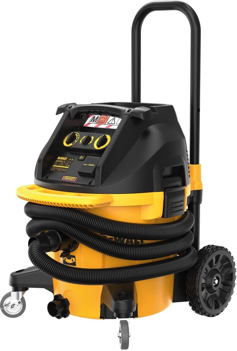 DeWALT DWV905H Nat- en Droogstofzuiger — afbeelding 1
