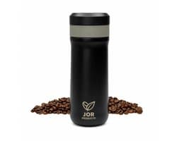 JOR Products® French Press - Koffiezetapparaat - Koffiebonen - Thermoskan - Camping - Reizen - Travel Mug - Espresso - Thee