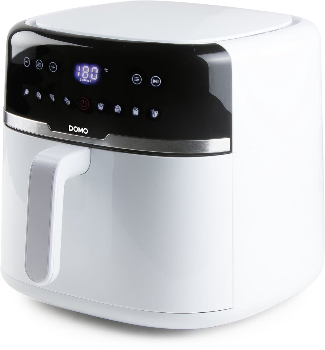 DOMO DO1148FR Heteluchtfriteuse - Airfryer XXL Family Size - 8L - 1800W - Vrijstaand - Wit — afbeelding 1