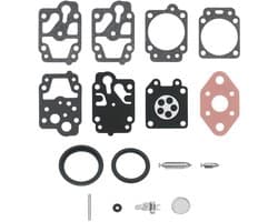 Dailygoods- Carburateur Reparatieset K20-WYL - Carburateur Ombouwkit - Compatibel met Makita/Husqvarna/Echo - Vervangt 753-1225/753-04296 - Geschikt voor diverse modellen - Inclusief meerdere compatibiliteiten