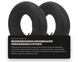 Dailygoods- Binnenband 16X6.50-8.0 - Rubber - TR13 Rechte Klepsteel - Vervanging Grasmaaier - Geschikt voor Go Kart - Hoogwaardige Kwaliteit - Buitenband