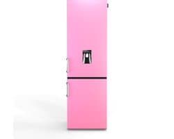 Nunki Large H2O – Koel-vriescombinatie – Waterdispenser – E-klasse – 268 liter – Bubblegum Pink Satin
