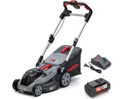 IKRA Bosch 36 V 3-in-1 accu-grasmaaier IB-LM 38 met mulchfunctie, voor gazons tot circa 400 m² – inclusief 36V accu (4,0 Ah) en oplader