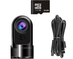 Videorecorder - Eenheidsmaat - Draaibare 1080p Dashcam voor Achter met 24-uurs Parkeermodus