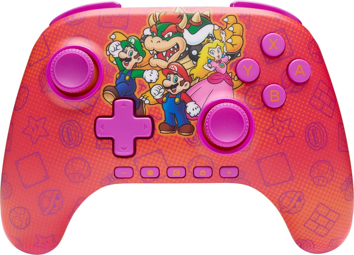 PowerA Advantage draadloze controller voor Nintendo Switch 2 - Mario en vrienden gamepad — afbeelding 1