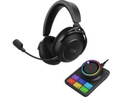 HyperX Cloud Alpha 2 Wireless Gaming Headset – 250 uur batterij, RGB Base Station, Dual Chamber 53mm drivers – Voor PC, PlayStation & Switch
