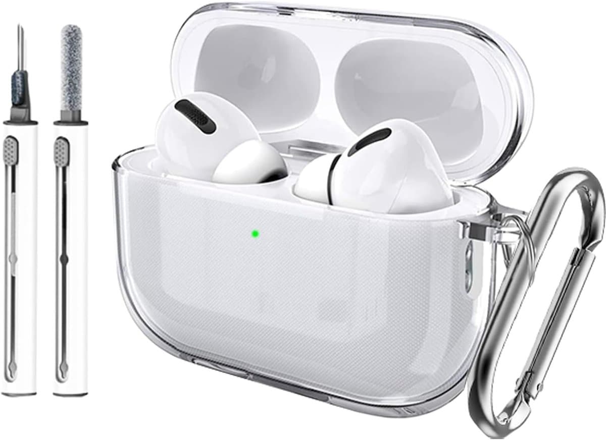 Ultradunne en Schokbestendige Beschermhoes voor AirPods Pro 3 - Siliconen, Antislip en Transparant — afbeelding 1