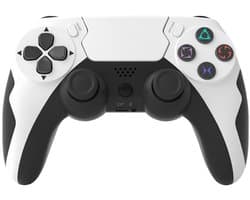 NexZone - Ps4 Controller - Draadloos - geschikt voor PS3 & PS4 - Game Controller - Wit