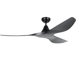 EGLO Portsea Plafondventilator - 132cm - DC energy saving - Zwart - 5 standen
