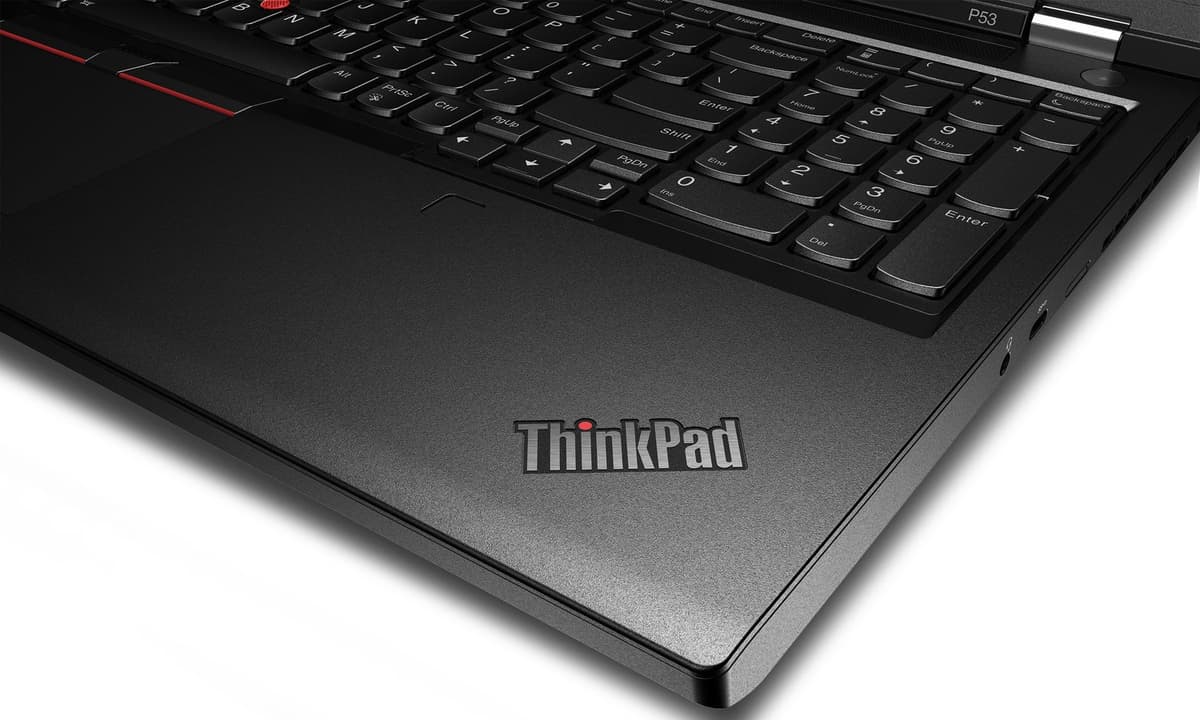Lenovo ThinkPad P53 Intel® Core™ i7 i7-9850H Mobiel werkstation 39,6 cm (15.6") Full HD 16 GB DDR4-SDRAM 512 GB SSD NVIDIA Quadro T1000 Wi-Fi 6 (802.11ax) Windows 10 Pro Zwart — afbeelding 1