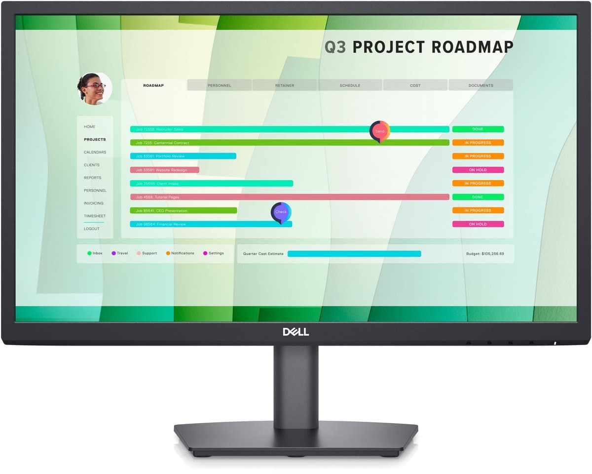 DELL E Series 22 monitor – E2223HN — afbeelding 1