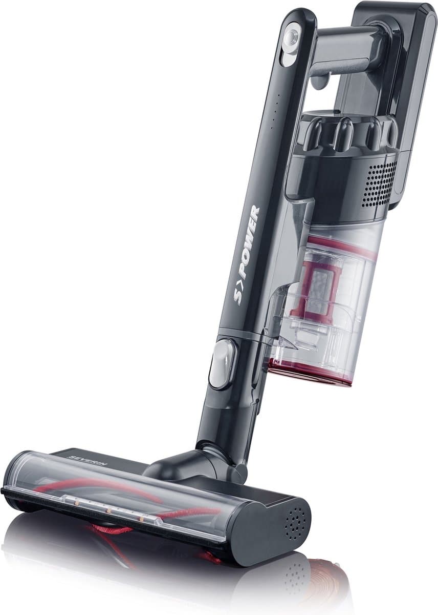 Severin HV 7966 Draadloze 2-in-1 hand- en steelstofzuiger - 40 minuten looptijd - Extreem licht model — afbeelding 1