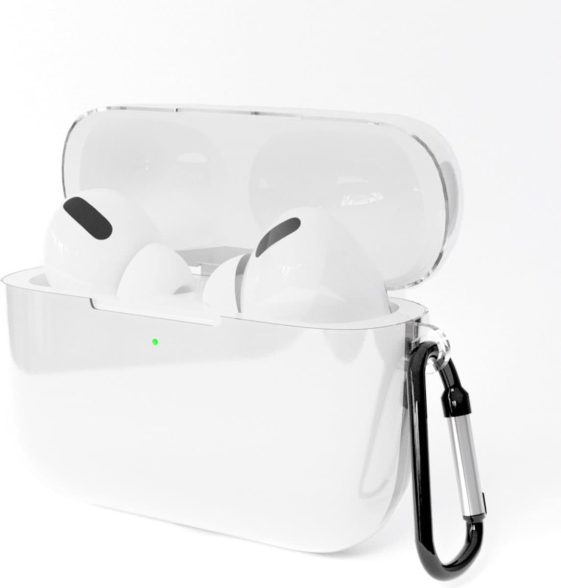 Shieldcase Case - beschermhoes geschikt voor Airpods Pro / 2 Pro silicone case - case geschikt voor Airpods Pro / Pro 2 hoesje - optimale bescherming - transparant — afbeelding 1