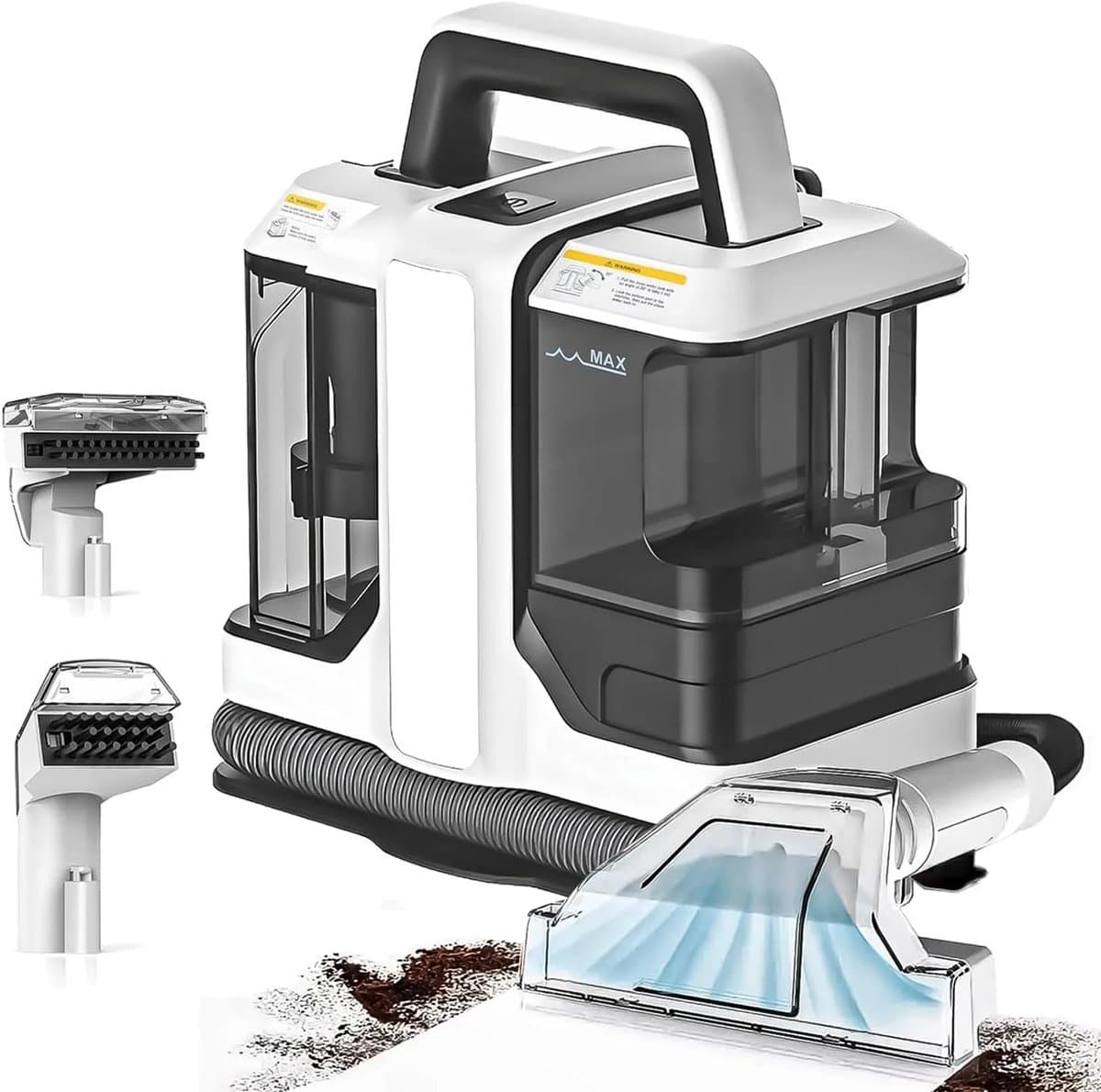 Tapijtreiniger - Waterstofzuiger - Nat- en Droogzuiger - Autoreiniger - Draagbare Nat- en Droogzuiger - 750W — afbeelding 1