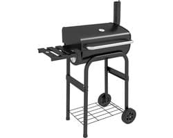 Outsunny - Houtskoolbarbecue - Metaal - 83L x 46,5B x 115H cm - Zwart