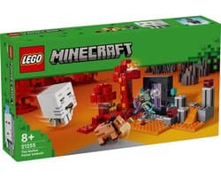 LEGO Minecraft Hinderlaag bij het Nether-portaal - 21255