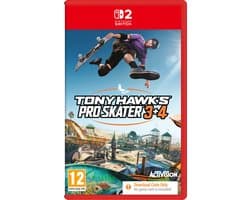 Tony Hawk Pro Skater 3+4 - Nintendo Switch 2 - Code in a box