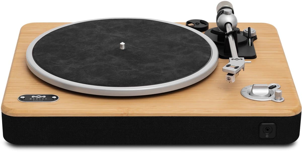House of Marley Stir It Up 2 Bluetooth Platenspeler - LP Speler - Ingebouwde Voorversterker - Vinyl - Auto-stop - Anti Skating - FSC goedgekeurd Bamboe hout - Audio Technica Element — afbeelding 1