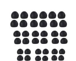 Siliconen oorkussens Geschikt voor in-ear hoofdtelefoons van 4,5-6 mm, 3 maten, 18 paar