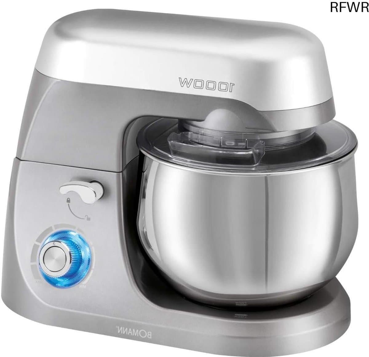 RFWR® Deegrobot 1000 Watt Mixer met 5 Liter Kom - Kneed- en Mengmachine — afbeelding 1